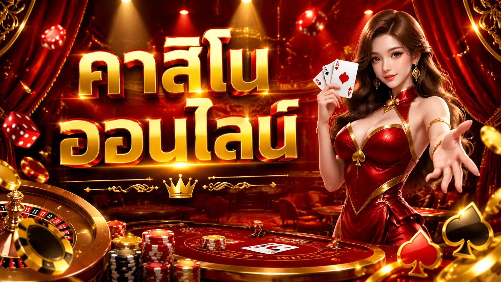 เกมคาสิโนสดบน AMB126 บาคาร่า รูเล็ต ไฮโล