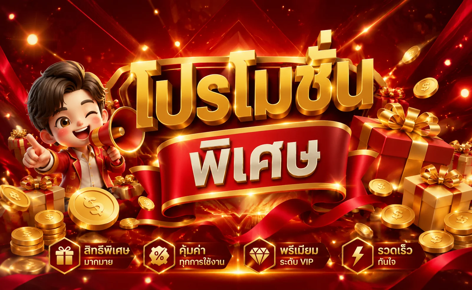 หน้าเว็บหลัก AMB126 แสดงเมนูสล็อต คาสิโน และกีฬา